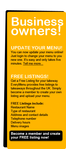 Add Your Menu fork