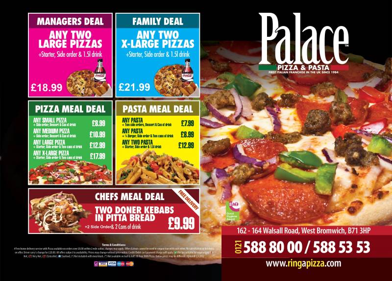 Papa's Pizza Menu - Takeaway in London, Delivery Menu & Prices