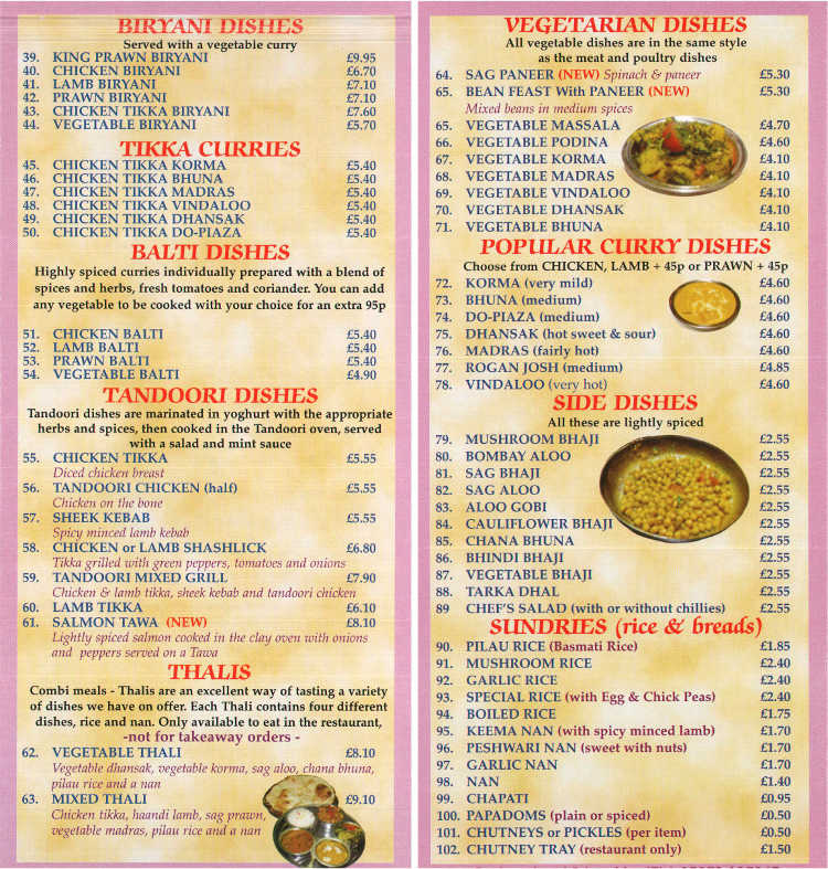 Bristol County Restaurant Menu Bristol County Restaurant Menu