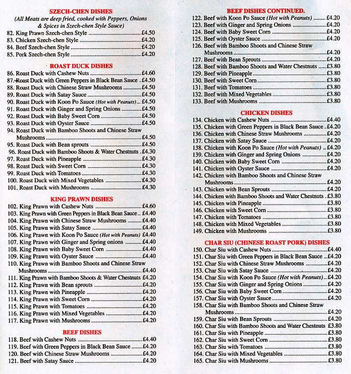 Lees Kitchen Chinese takeaway on Dominion Rd, Leicester - Everymenu